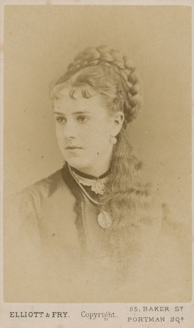 Porträt der Prostituierten Mabel Gray von English Photographer